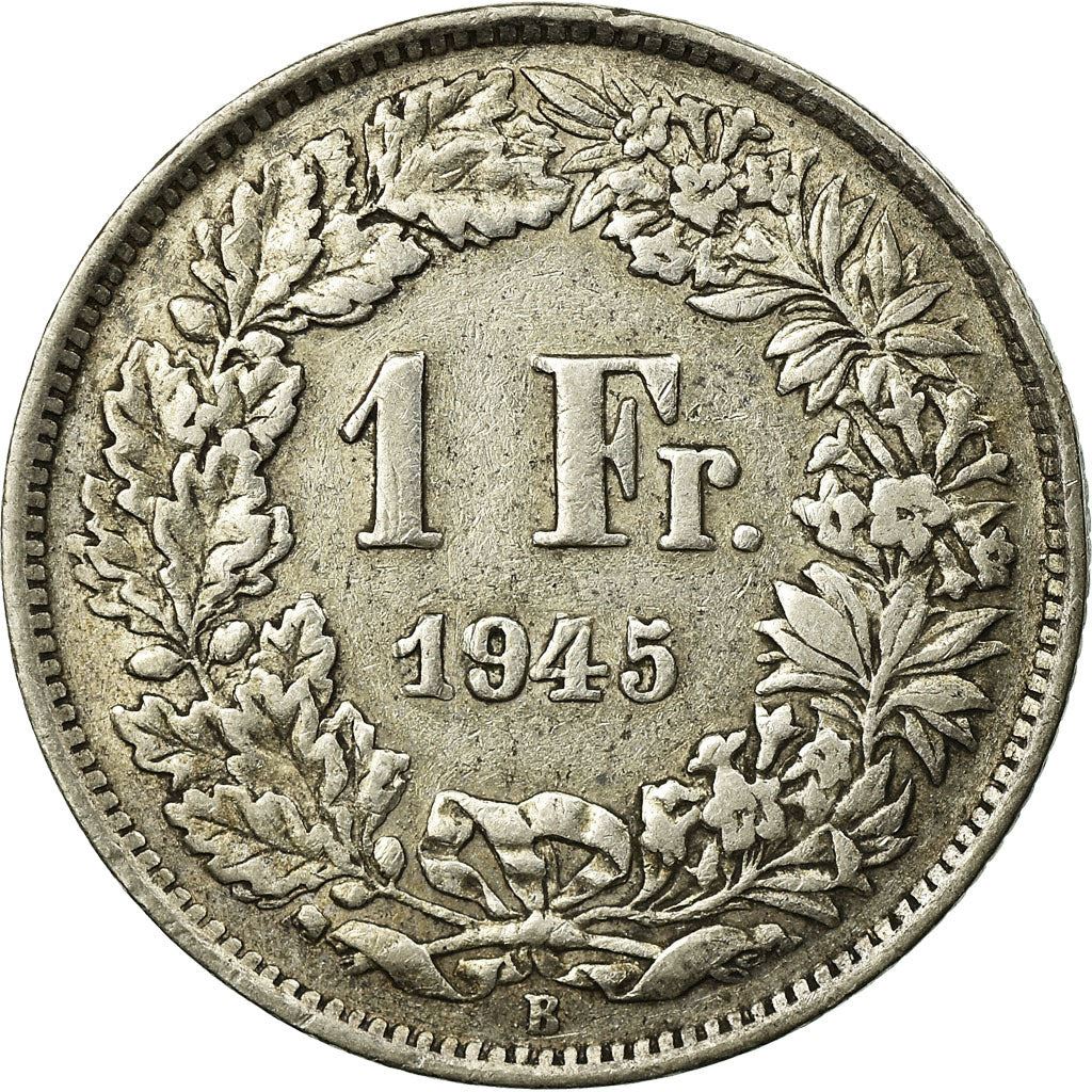 Switzerland Coin Swiss 1 Franc | Helvetia | KM24 | 1875 - 1967