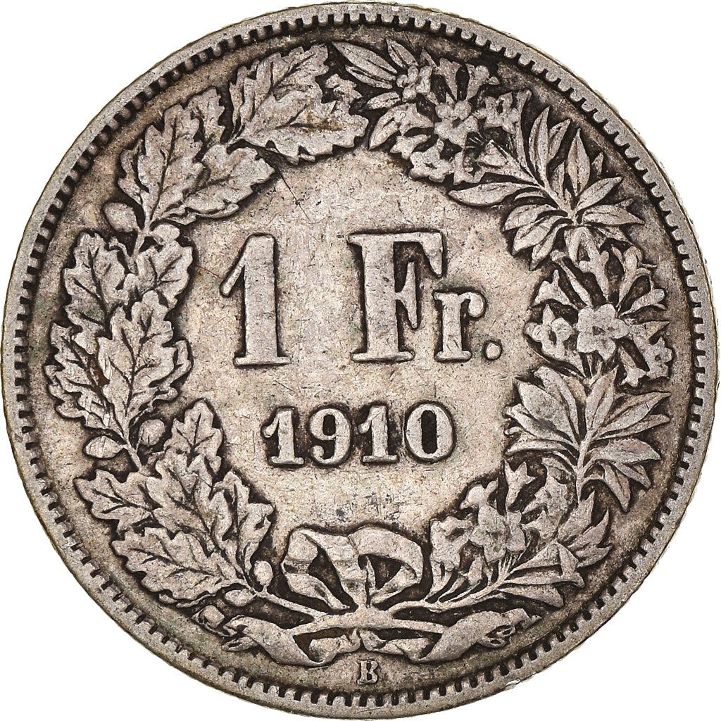 Switzerland Coin Swiss 1 Franc | Helvetia | KM24 | 1875 - 1967