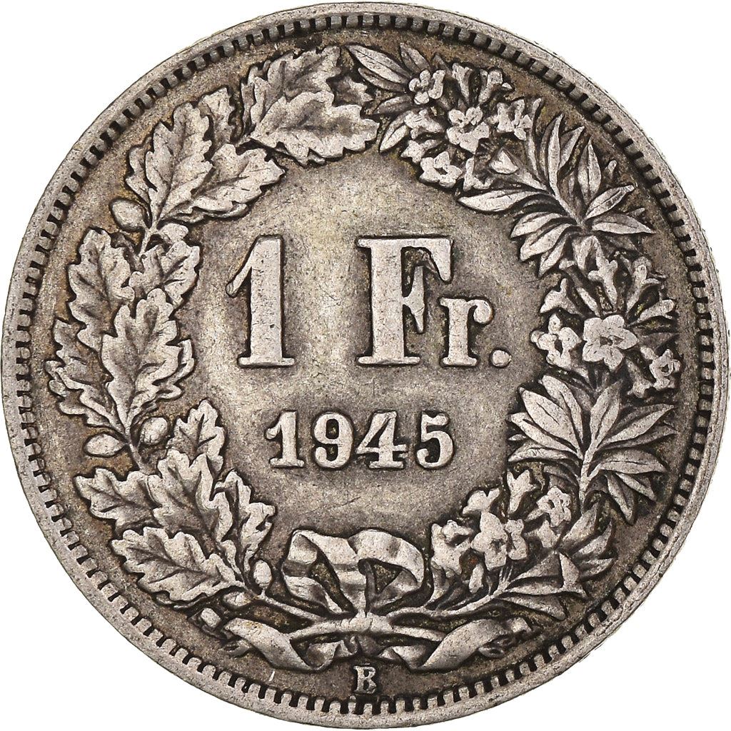 Switzerland Coin Swiss 1 Franc | Helvetia | KM24 | 1875 - 1967