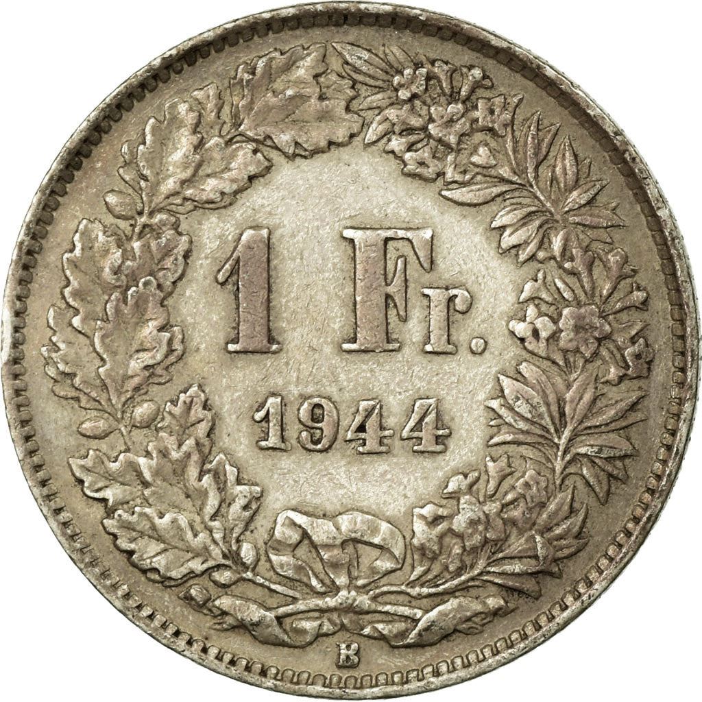 Switzerland Coin Swiss 1 Franc | Helvetia | KM24 | 1875 - 1967