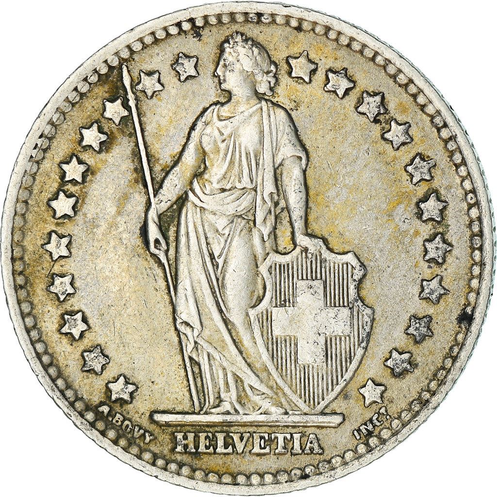 Switzerland Coin Swiss 1 Franc | Helvetia | KM24 | 1875 - 1967