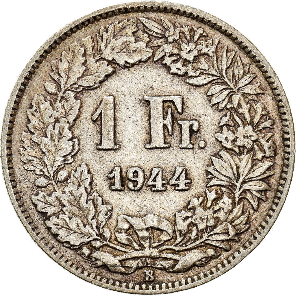 Switzerland Coin Swiss 1 Franc | Helvetia | KM24 | 1875 - 1967