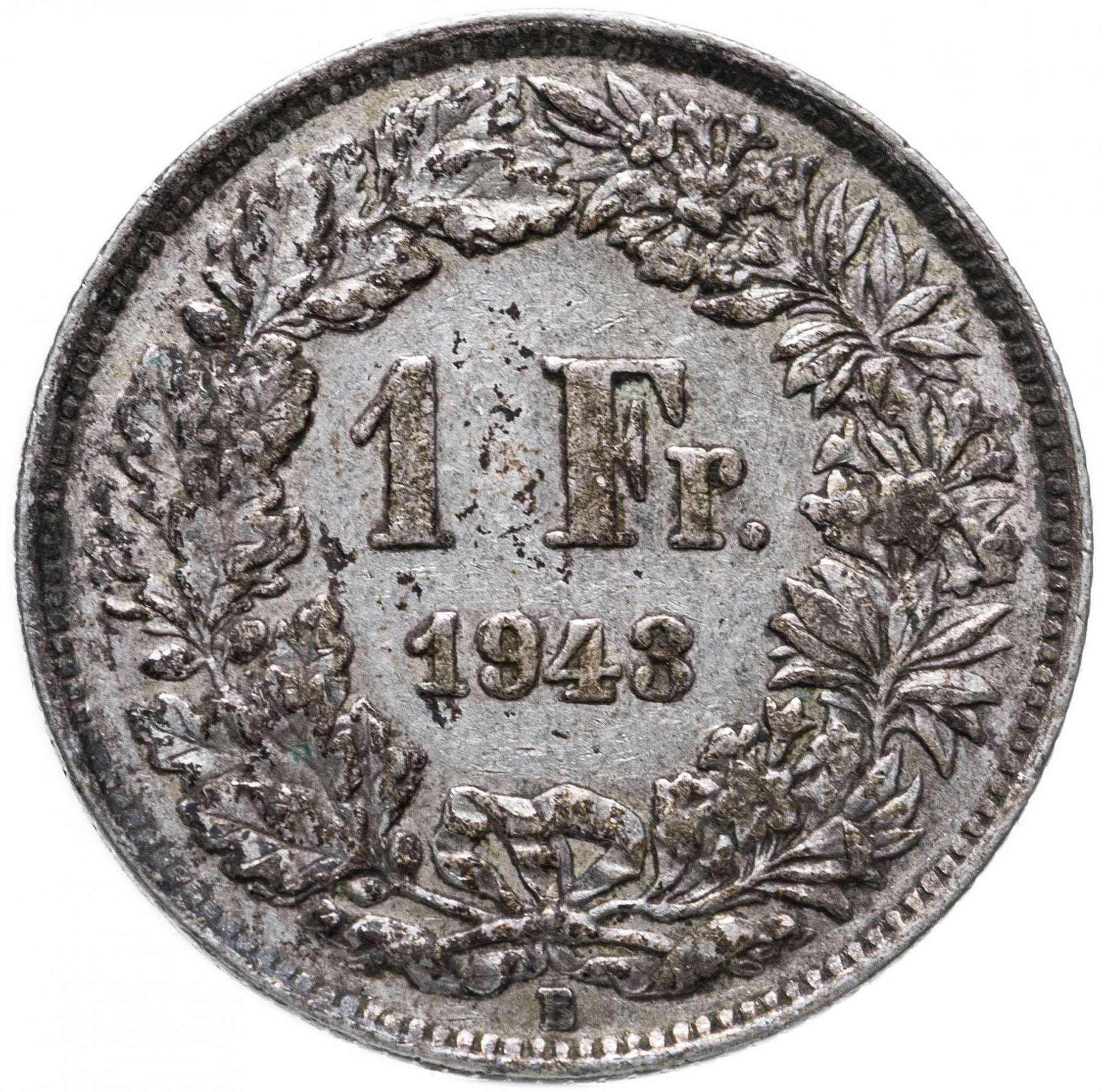 Switzerland Coin Swiss 1 Franc | Helvetia | KM24 | 1875 - 1967