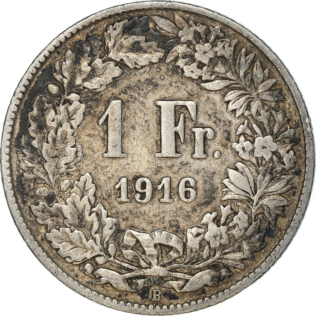 Switzerland Coin Swiss 1 Franc | Helvetia | KM24 | 1875 - 1967