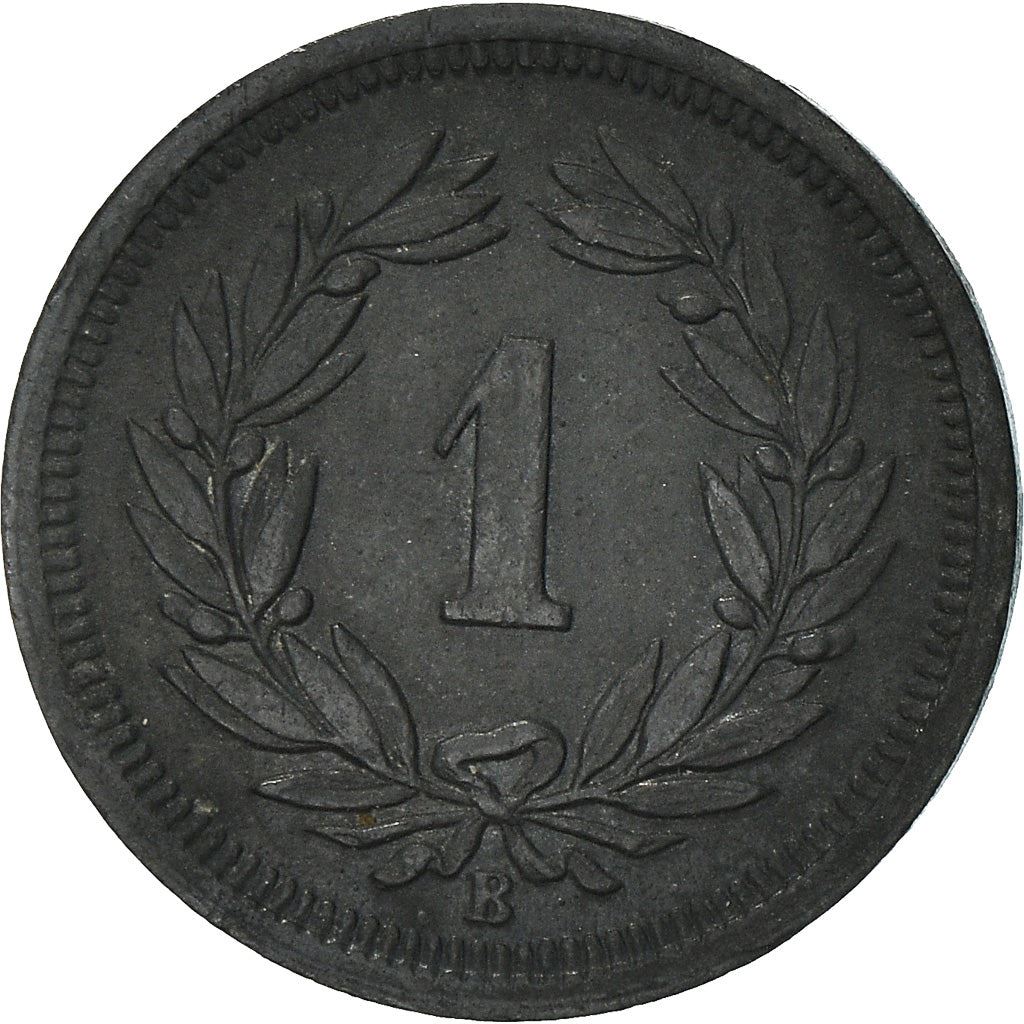 Switzerland Coin Swiss 1 Rappen | Hat | Feather | KM3a | 1942 - 1946