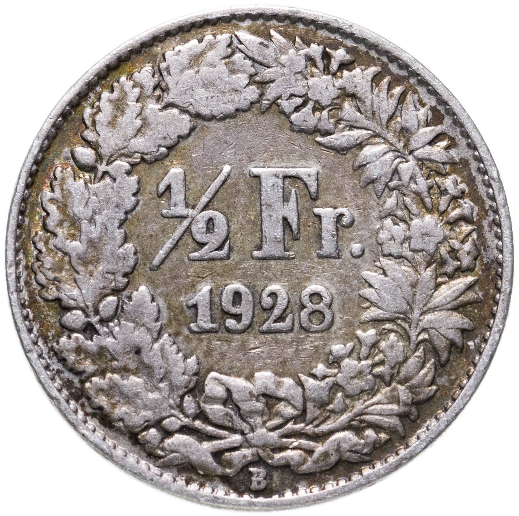 Switzerland Coin Swiss ½ Franc | Helvetia | KM23 | 1875 - 1967