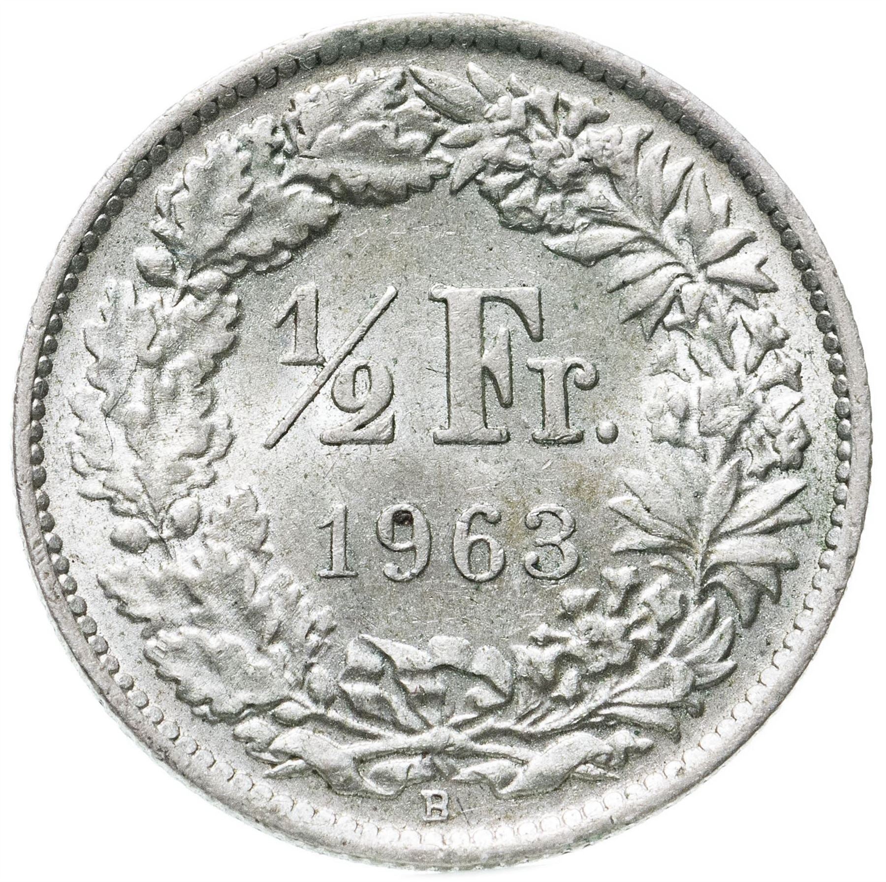 Switzerland Coin Swiss ½ Franc | Helvetia | KM23 | 1875 - 1967