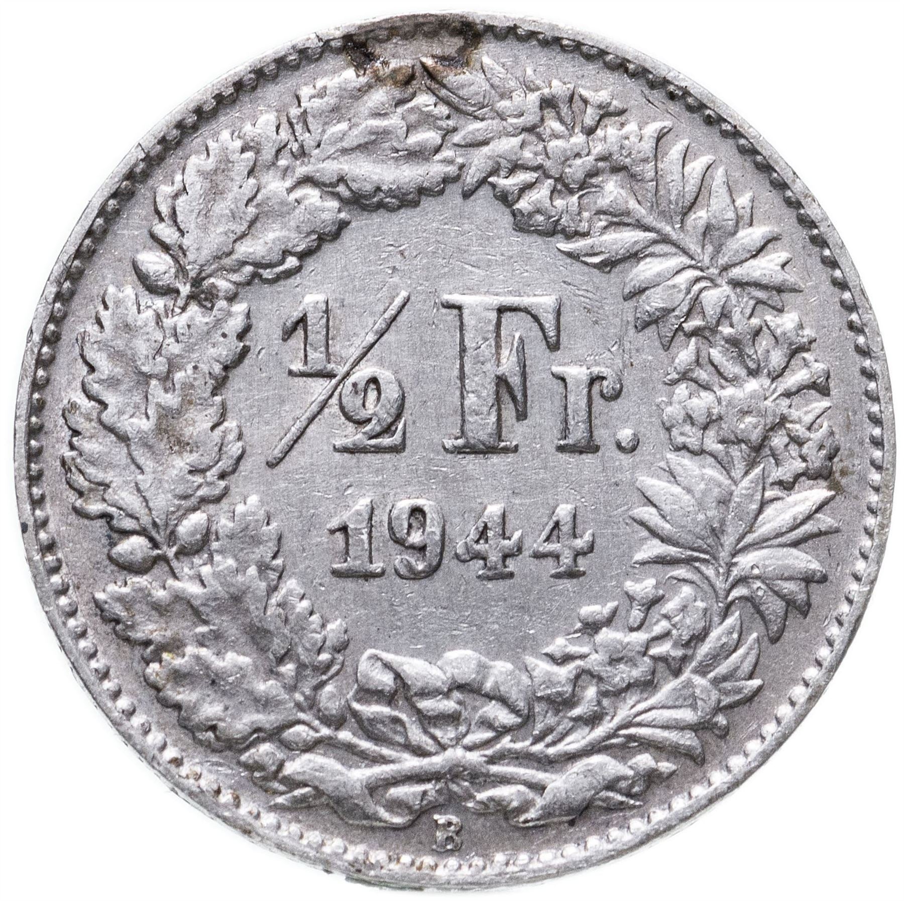 Switzerland Coin Swiss ½ Franc | Helvetia | KM23 | 1875 - 1967