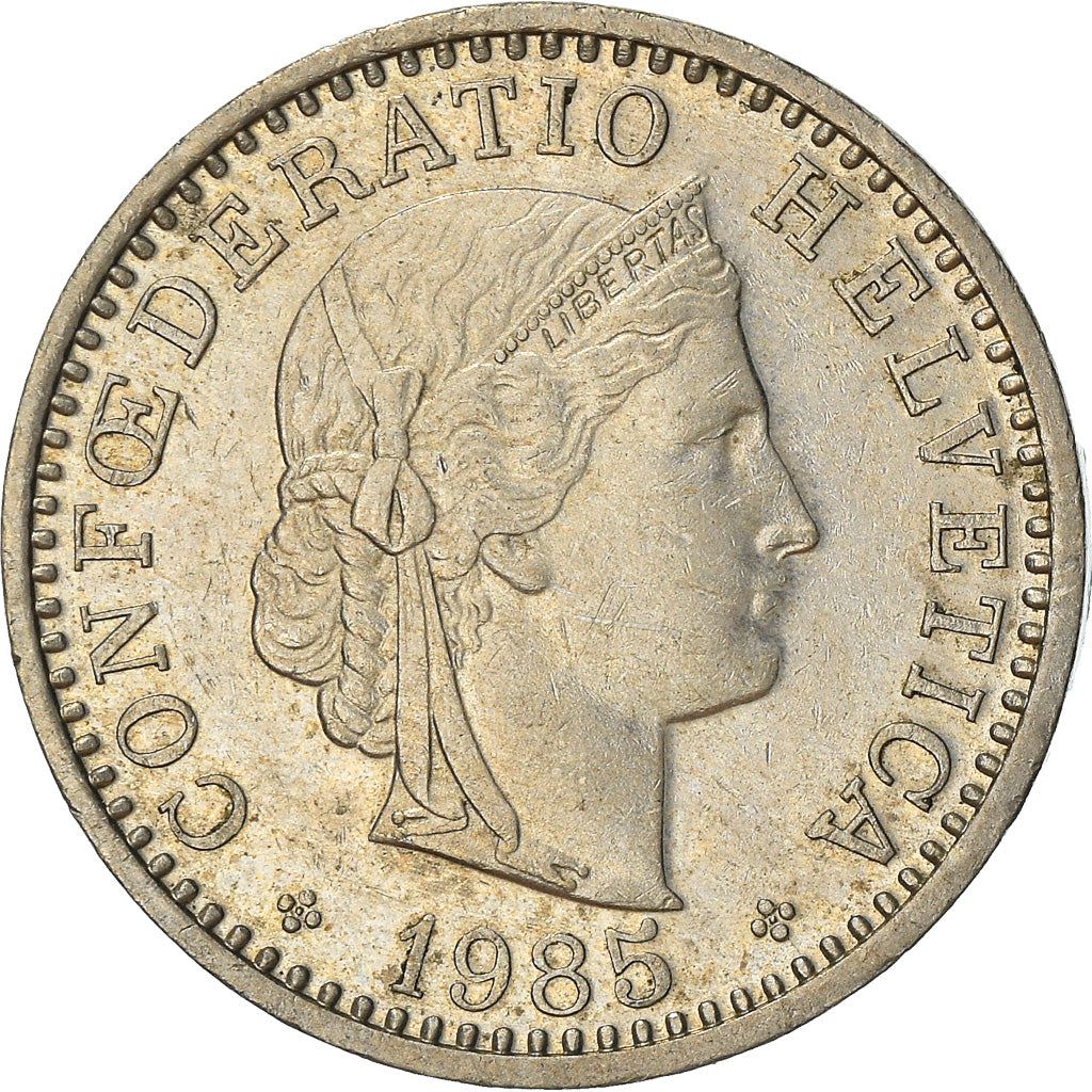 Switzerland | Swiss | 20 Rappen Coin | Goddess of Liberty Libertas | KM29a | 1939 - 2021