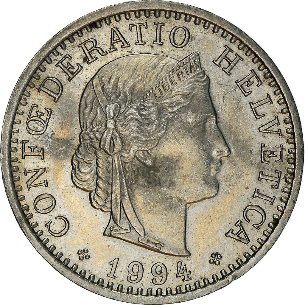 Switzerland | Swiss | 20 Rappen Coin | Goddess of Liberty Libertas | KM29a | 1939 - 2021