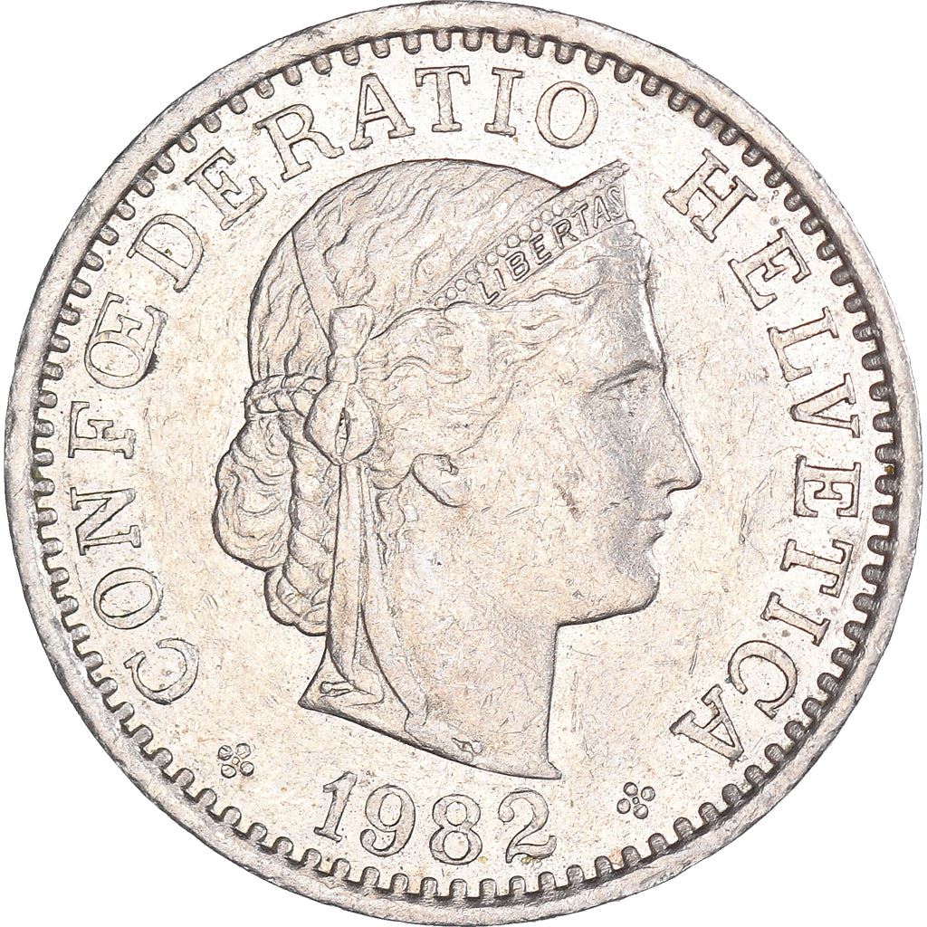 Switzerland | Swiss | 20 Rappen Coin | Goddess of Liberty Libertas | KM29a | 1939 - 2021