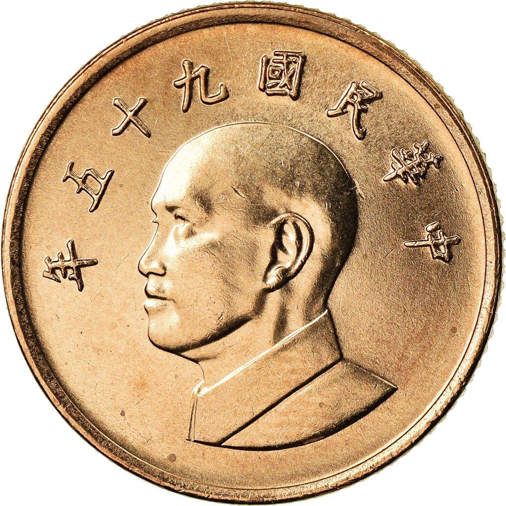 Taiwan | 1 New Dollar Coin | Chiang Kai-shek | Y:551, Schön:21 | 1981 - 2023