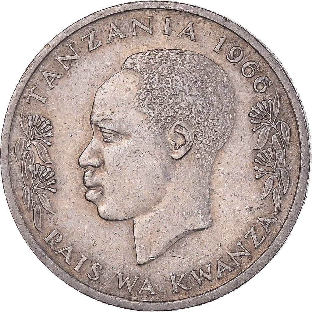 Tanzania | 50 Senti Coin | Rabbit | Km:3 | 1966 - 1984