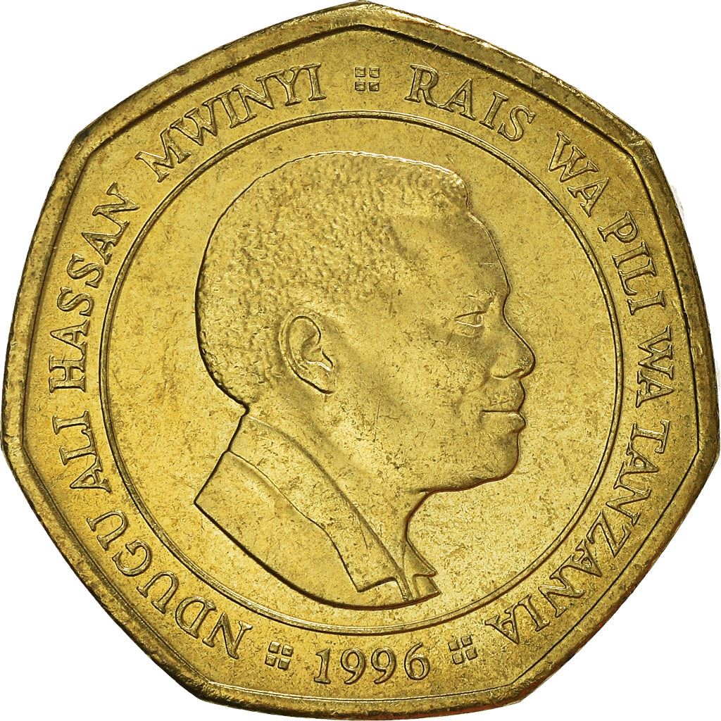 Tanzania | 50 Shilingi Coin | Rhino | Km:33 | 1996 - 2015