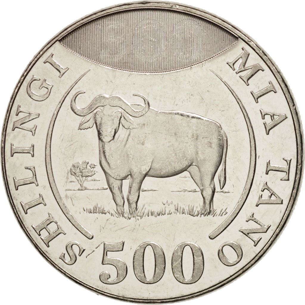 Tanzania | 500 Shilingi Coin | Buffalo | Uc:1 | 2014 - 2019