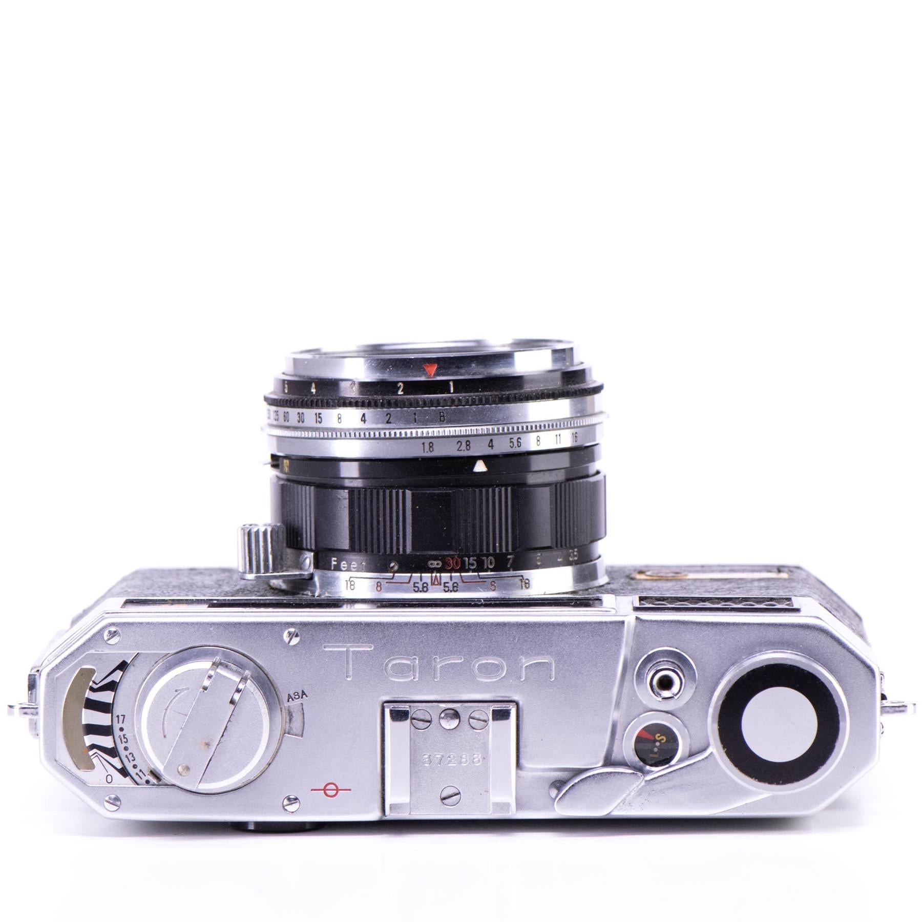 Taron VL Camera | Taronar F.C. 45mm f1.8 | White | Japan | 1959 | Not working