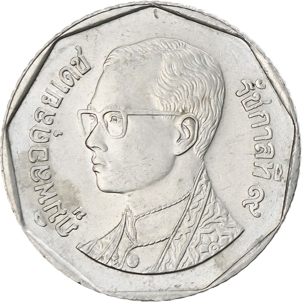 Thailand | 5 Baht Coin | Rama IX | Y:219, Schön:347 | 1988 - 2008