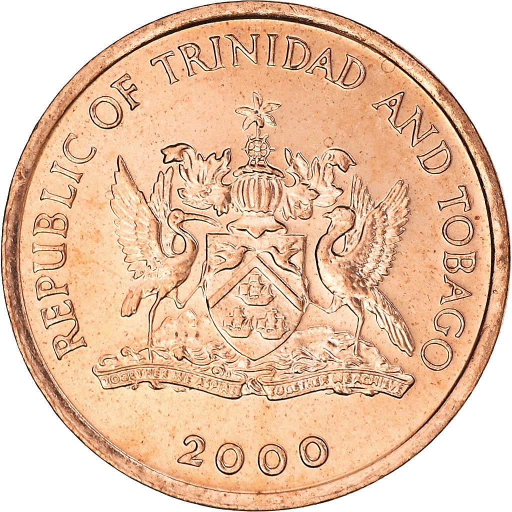 Trinidad and Tobago 1 Cent Coin | Hummingbird | KM29 | 1976 - 2016