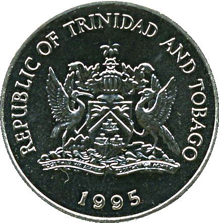 Trinidad and Tobago 1 Dollar Coin | FAO | Banana | KM61 | 1995 - 1999