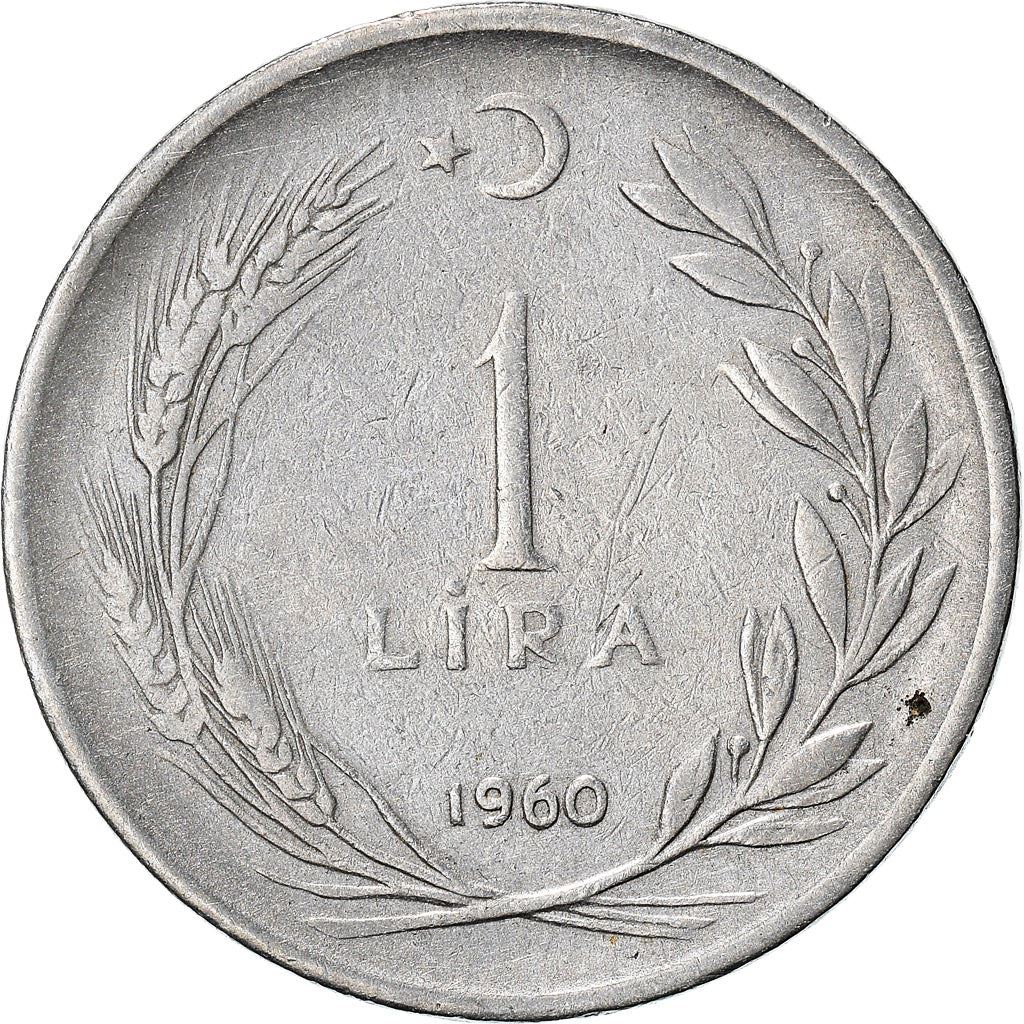 Turkey | 1 Lira Coin | 1959 - 1966