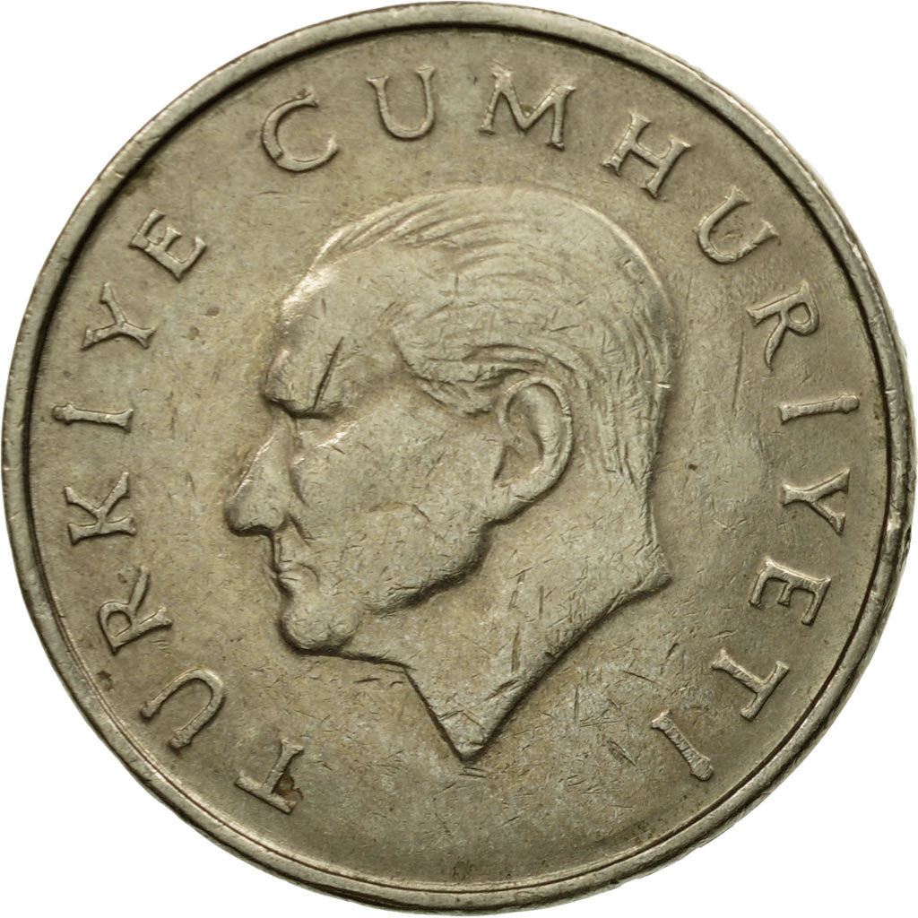 Turkey | 25.000 Lira Coin | Rose | Mustafa Kemal Atatürk | Km:1041 | 1995 - 2000