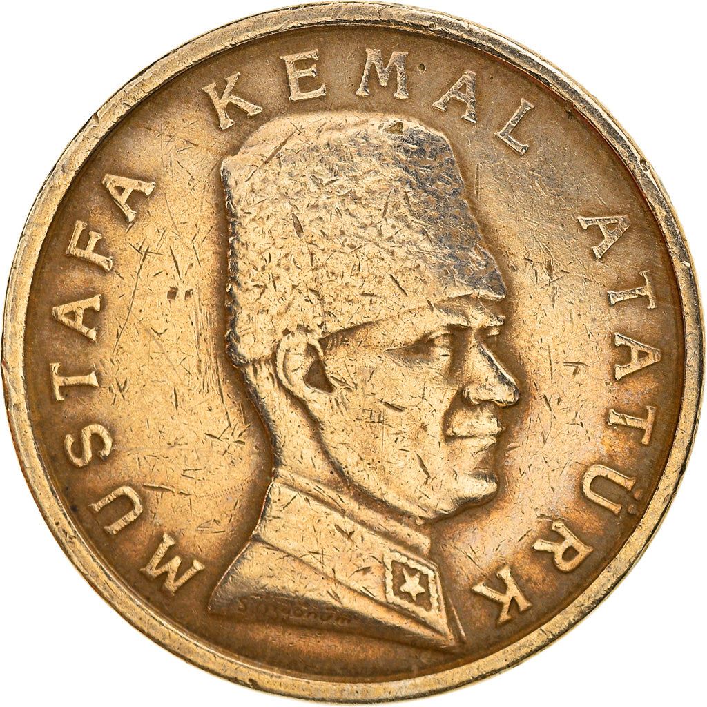 Turkey Coin Turkish 100 000 Lira | 75th Anniversary | Mustafa Kemal Ataturk | KM1078 | 1999 - 2000