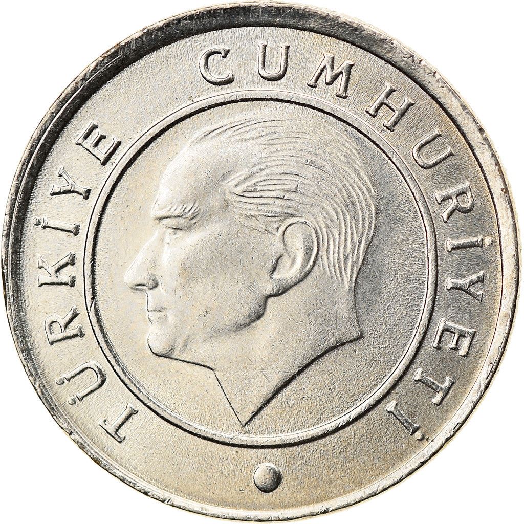 Turkey Coin Turkish 25 Kurus | President Mustafa Kemal Ataturk | Moon Star | KM1242 | 2009 - 2021