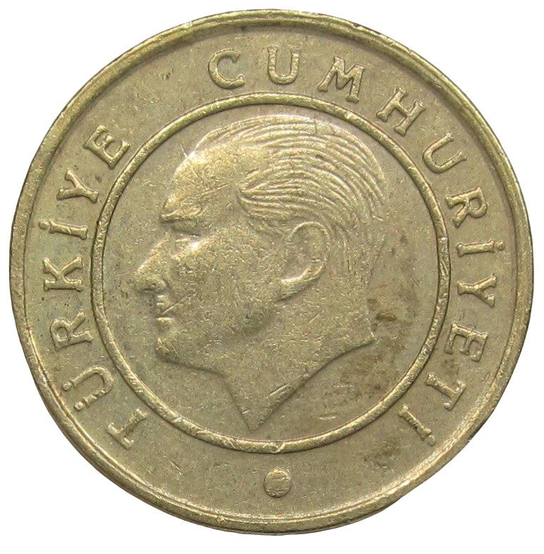 Turkey Coin Turkish 5 Kurus | President Mustafa Kemal Ataturk | KM1240 | 2009 - 2021