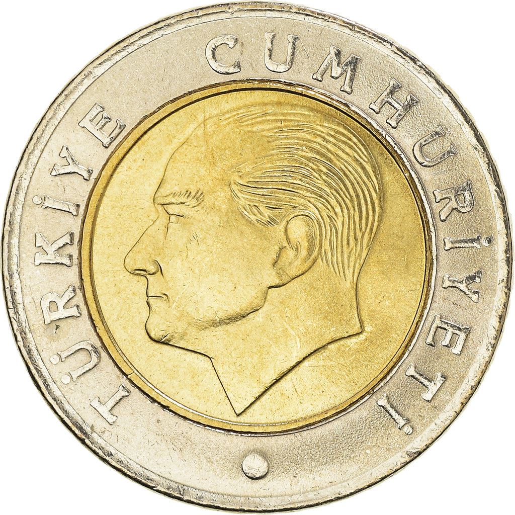 Turkey Coin Turkish 50 Kurus | President Mustafa Kemal Ataturk | Bosphorus Strait Bridge | KM1243 | 2009 - 2021