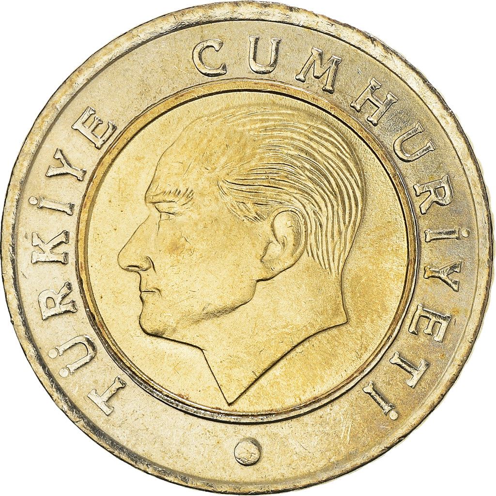 Turkey Coin Turkish 50 Kurus | President Mustafa Kemal Ataturk | Bosphorus Strait Bridge | KM1243 | 2009 - 2021