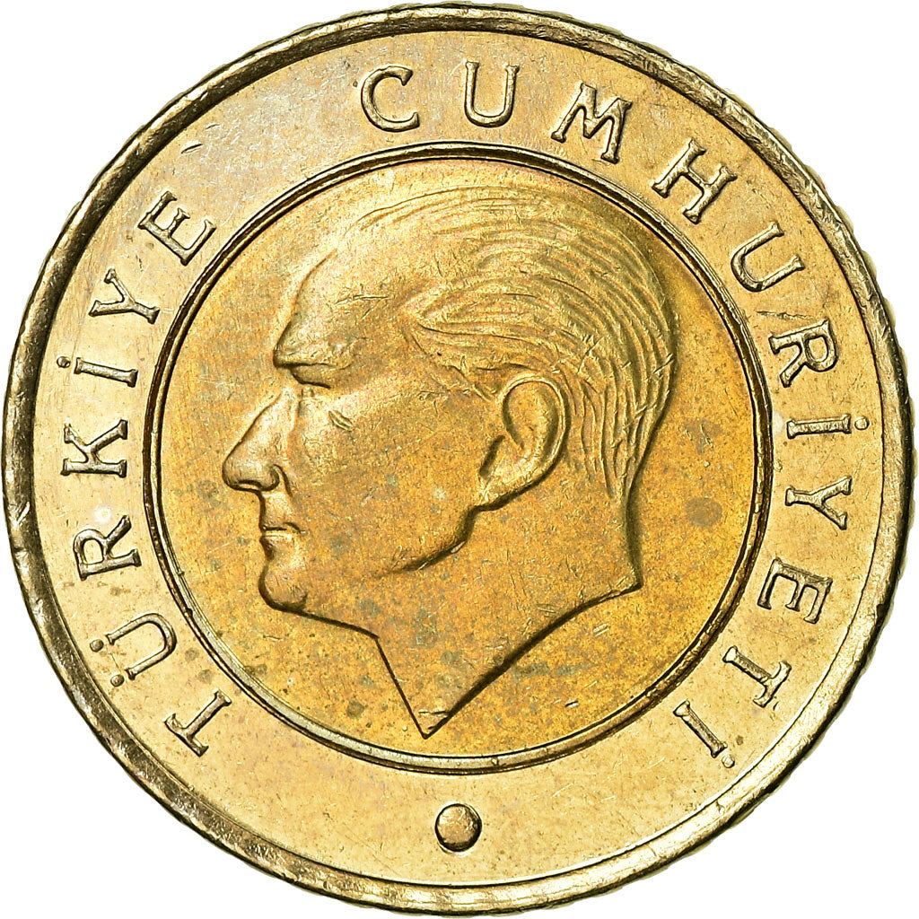 Turkey Coin Turkish 50 Kurus | President Mustafa Kemal Ataturk | Bosphorus Strait Bridge | KM1243 | 2009 - 2021