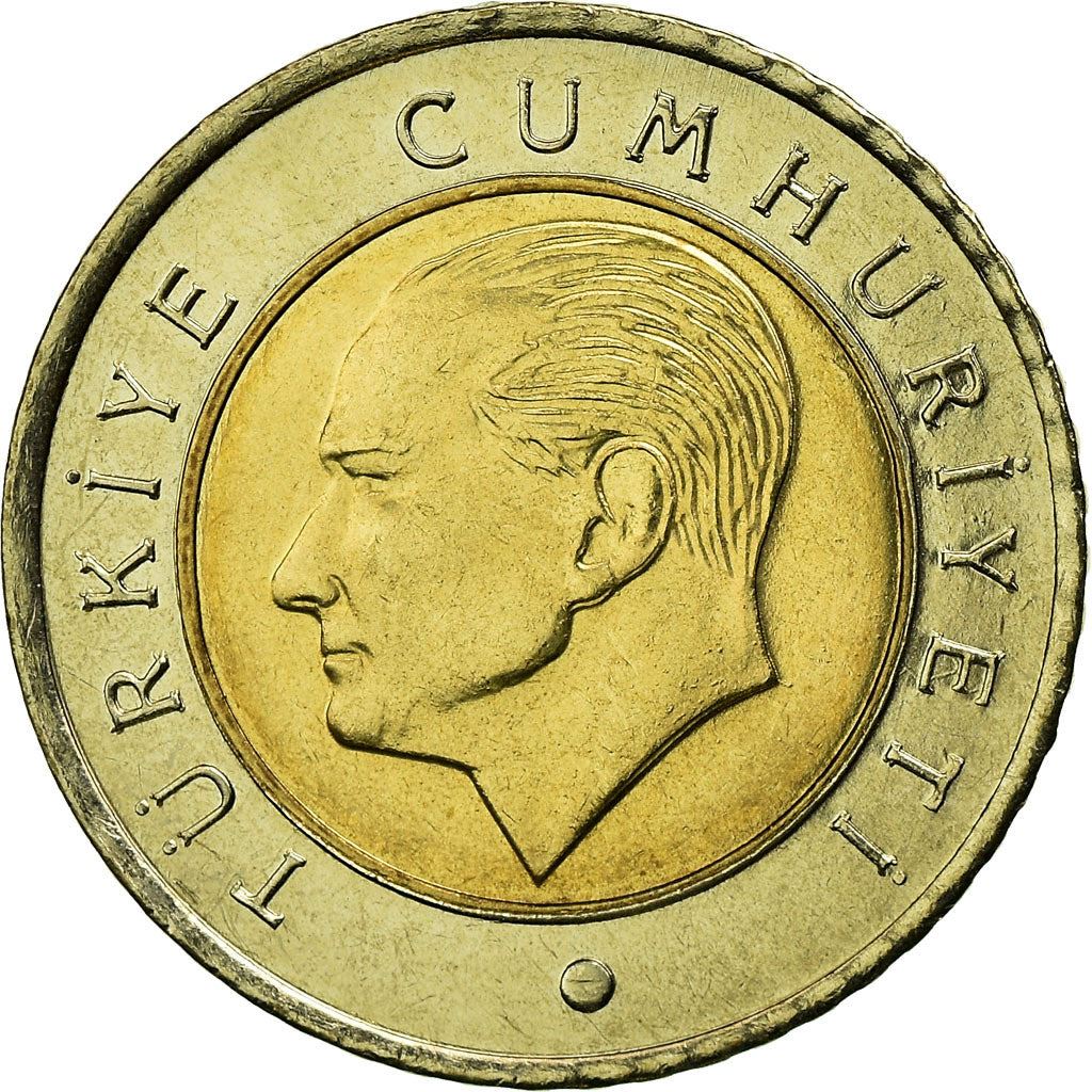 Turkey Coin Turkish 50 Kurus | President Mustafa Kemal Ataturk | Bosphorus Strait Bridge | KM1243 | 2009 - 2021