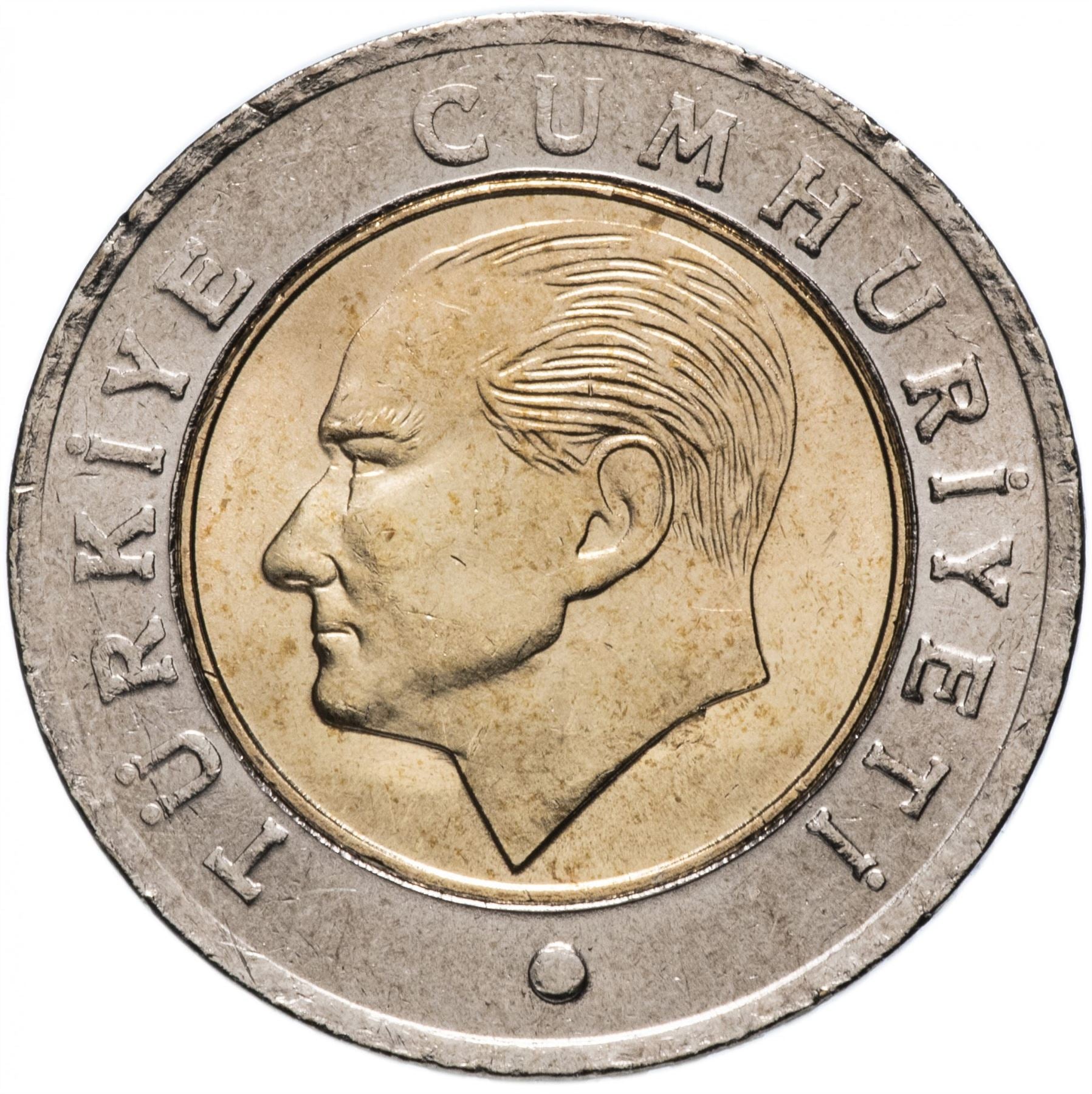 Turkey Coin Turkish 50 Kurus | President Mustafa Kemal Ataturk | Bosphorus Strait Bridge | KM1243 | 2009 - 2021