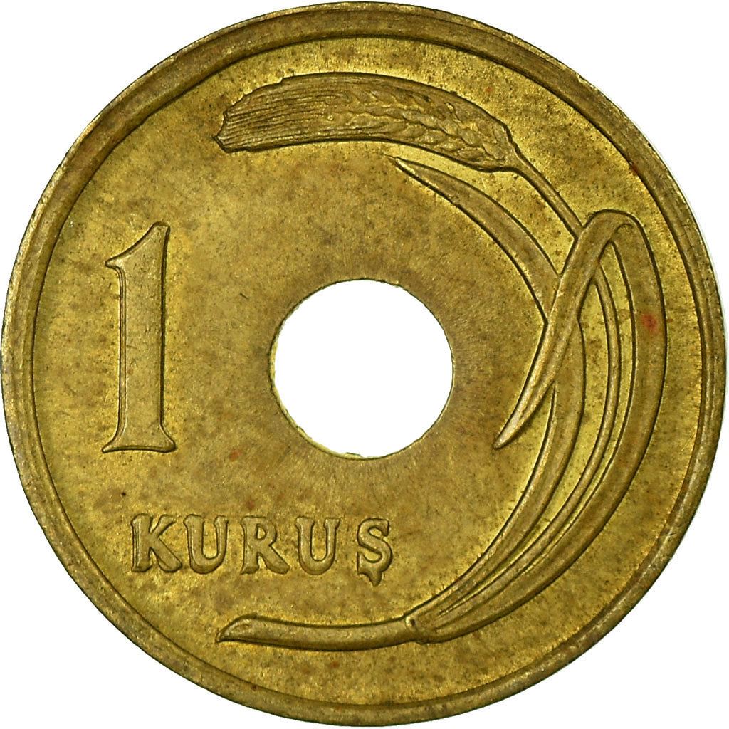 Turkey | Turkish 1 Kurus Coin | KM881 | 1947 - 1951