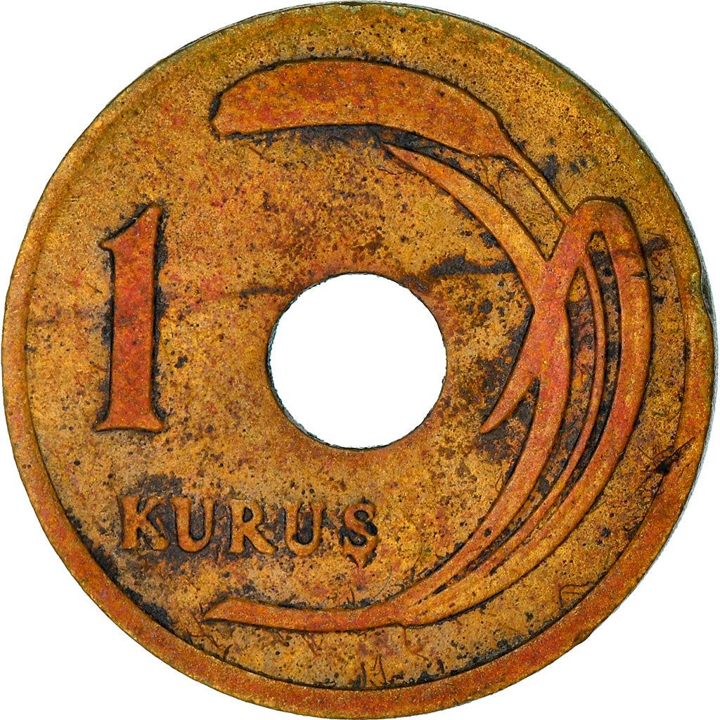 Turkey | Turkish 1 Kurus Coin | KM881 | 1947 - 1951