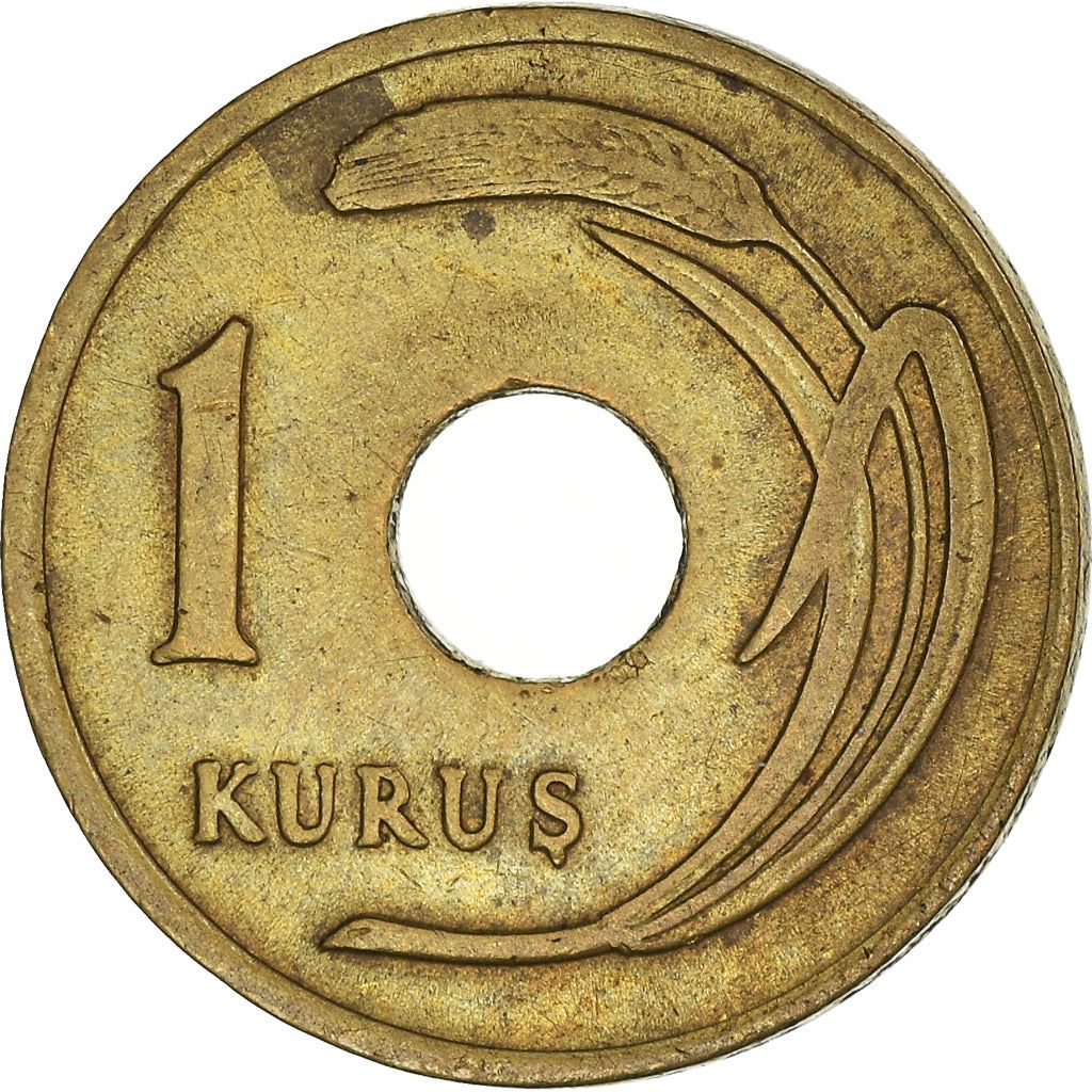 Turkey | Turkish 1 Kurus Coin | KM881 | 1947 - 1951