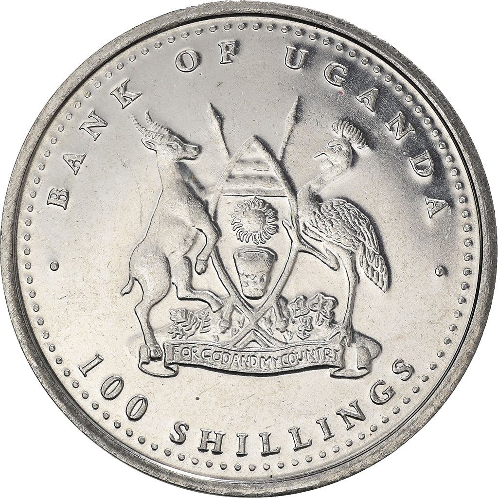 Uganda | 100 Shillings Coin | Rat | KM188 | 2004