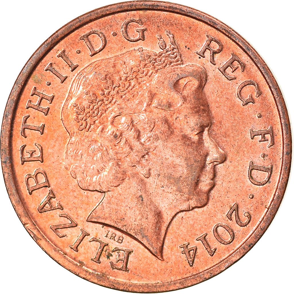 United Kingdom 1 Penny - Elizabeth II 4th portrait | Royal Shield | Coin KM1107 2008 - 2015