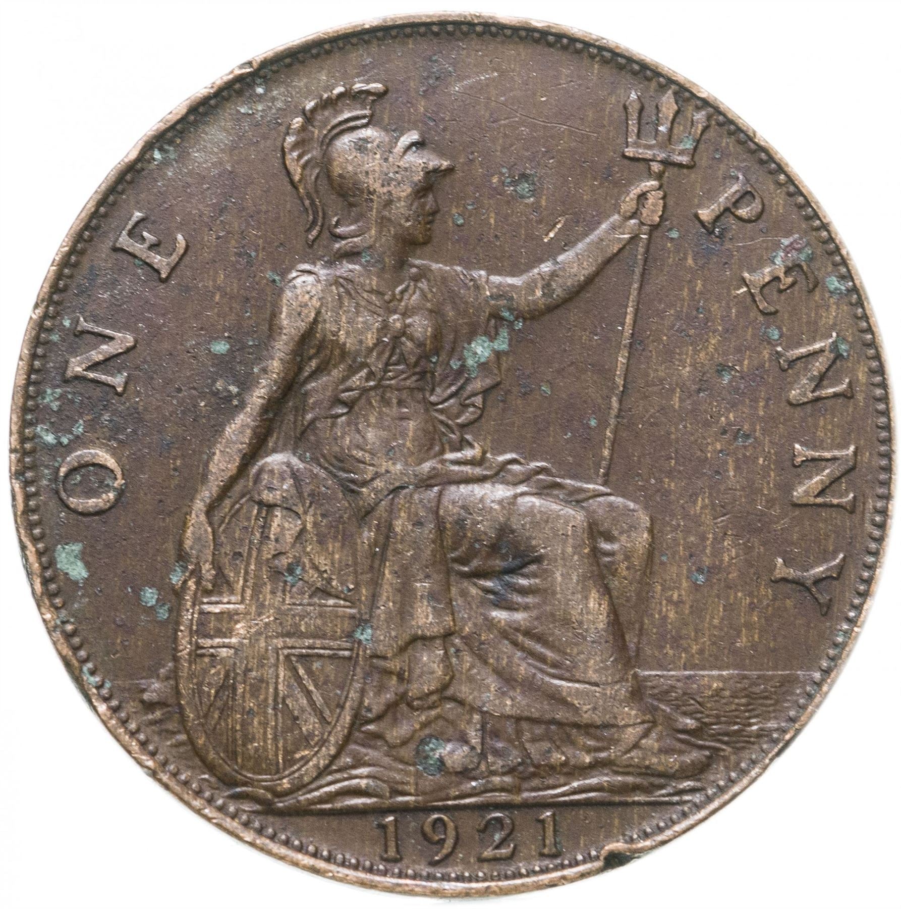 United Kingdom 1 Penny - George V | Coin KM810 1911 - 1926