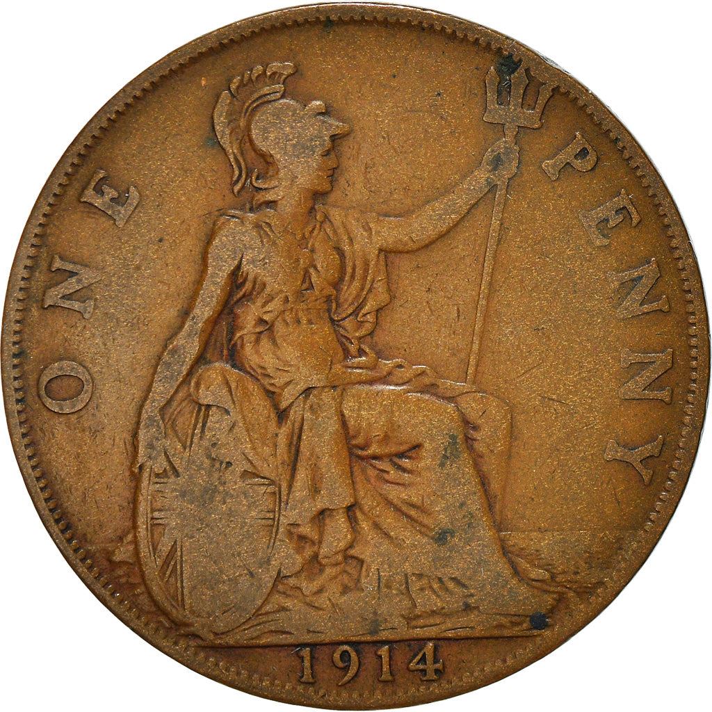 United Kingdom 1 Penny - George V | Coin KM810 1911 - 1926