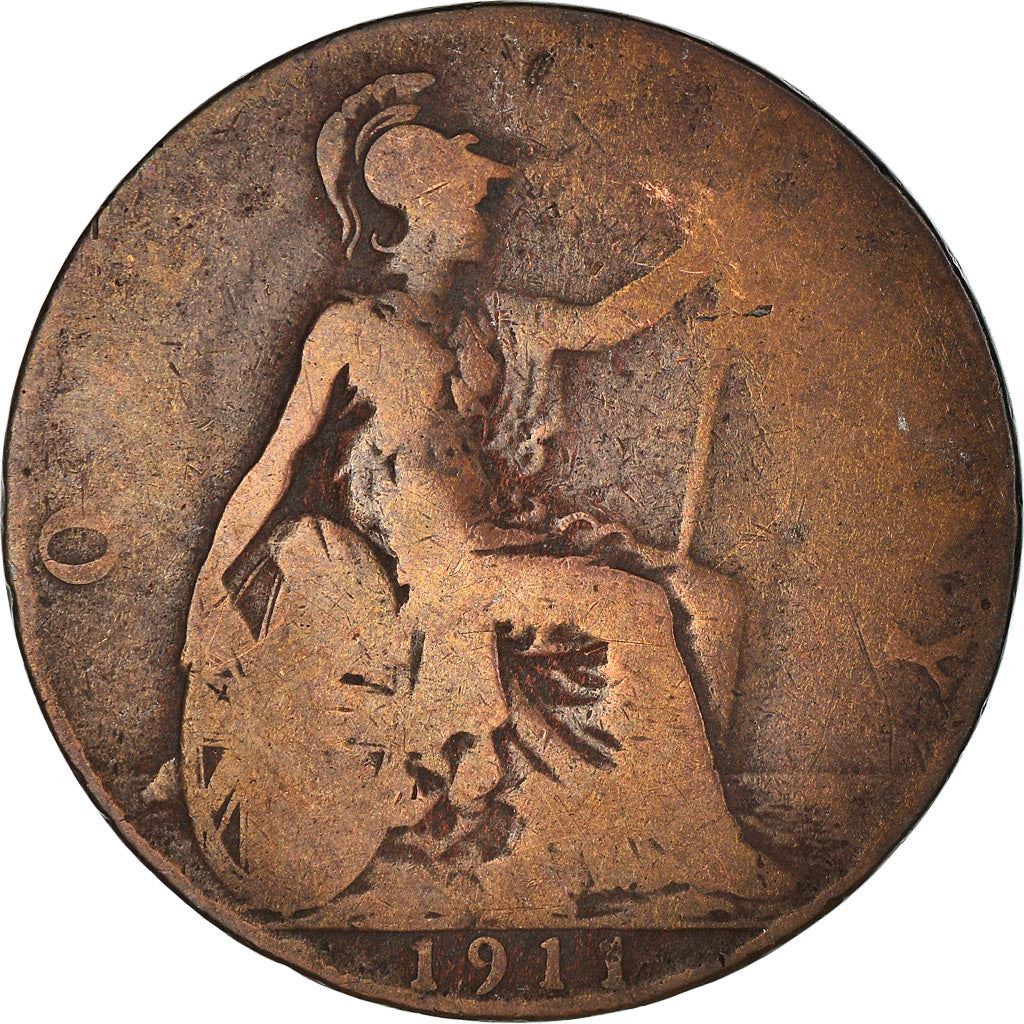 United Kingdom 1 Penny - George V | Coin KM810 1911 - 1926