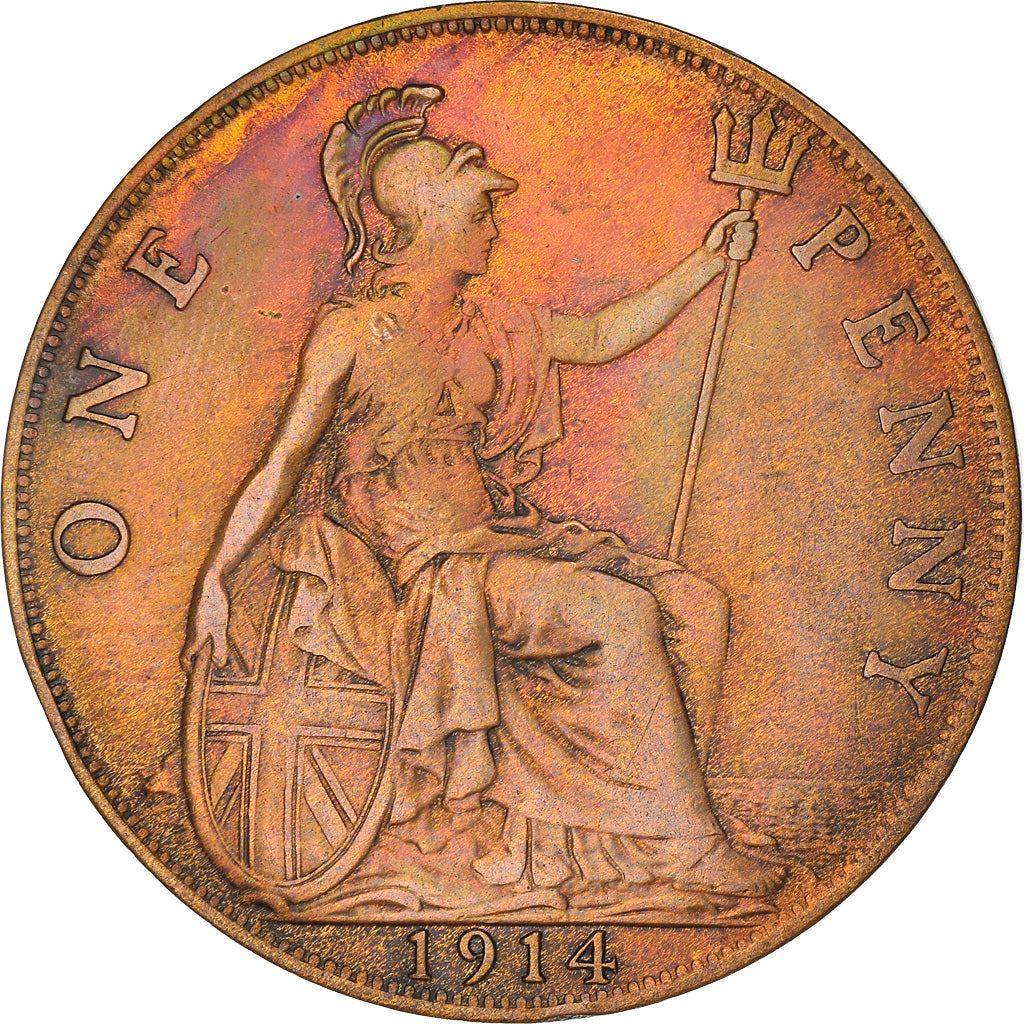 United Kingdom 1 Penny - George V | Coin KM810 1911 - 1926