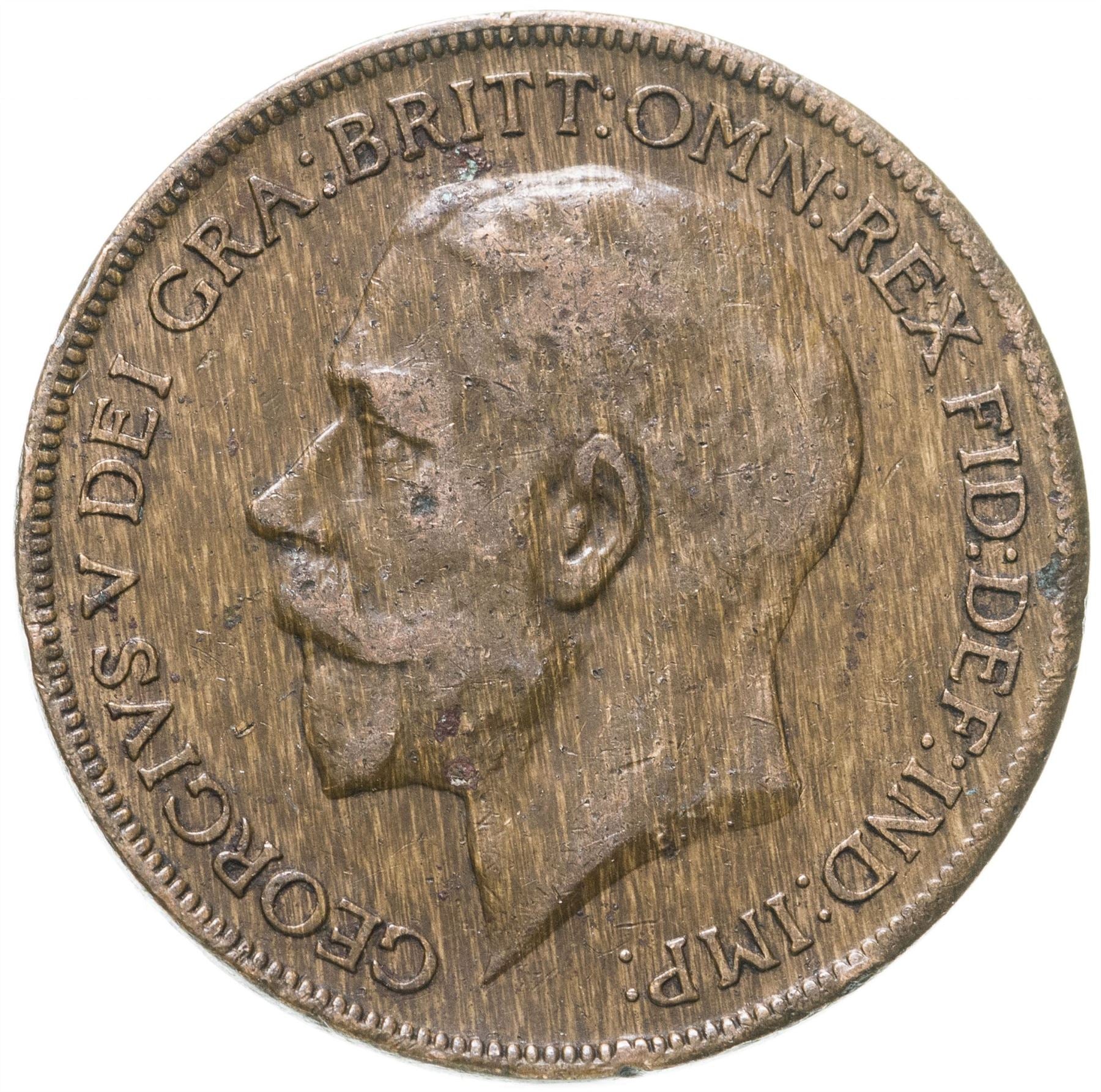 United Kingdom 1 Penny - George V | Coin KM810 1911 - 1926