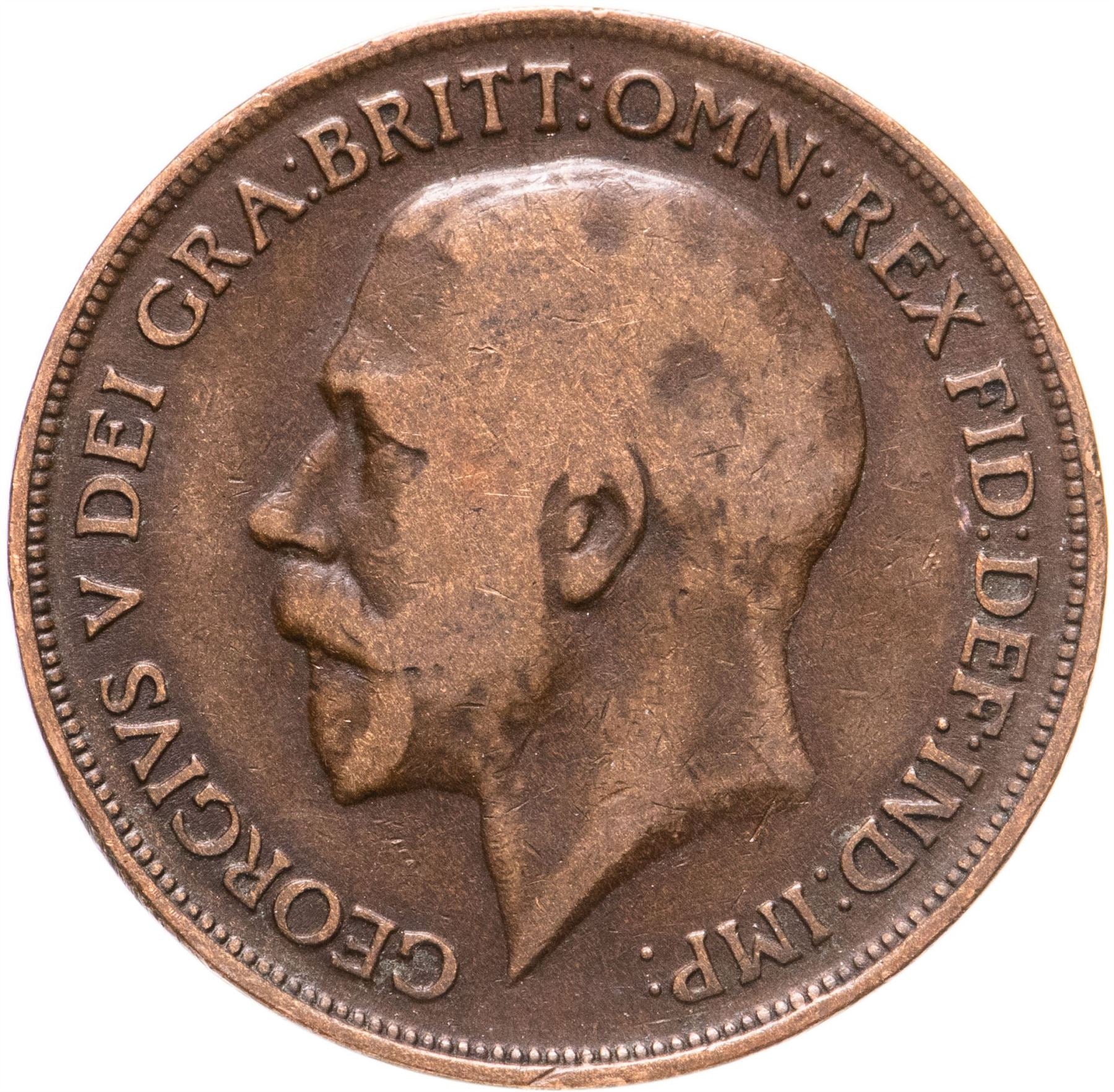 United Kingdom 1 Penny - George V | Coin KM810 1911 - 1926