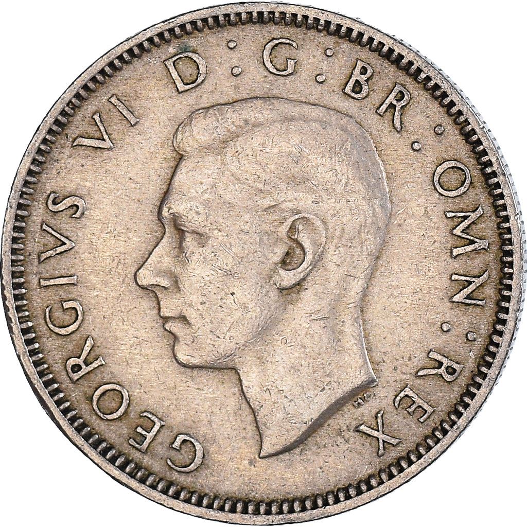 United Kingdom 1 Shilling - George VI English crest | with 'IND:IMP' | Coin KM863 1947 - 1948