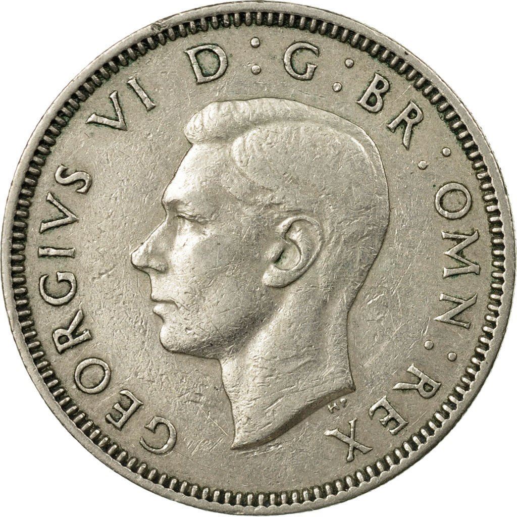 United Kingdom 1 Shilling - George VI Scottish crest | without 'IND:IMP' | Coin KM877 1949 - 1951