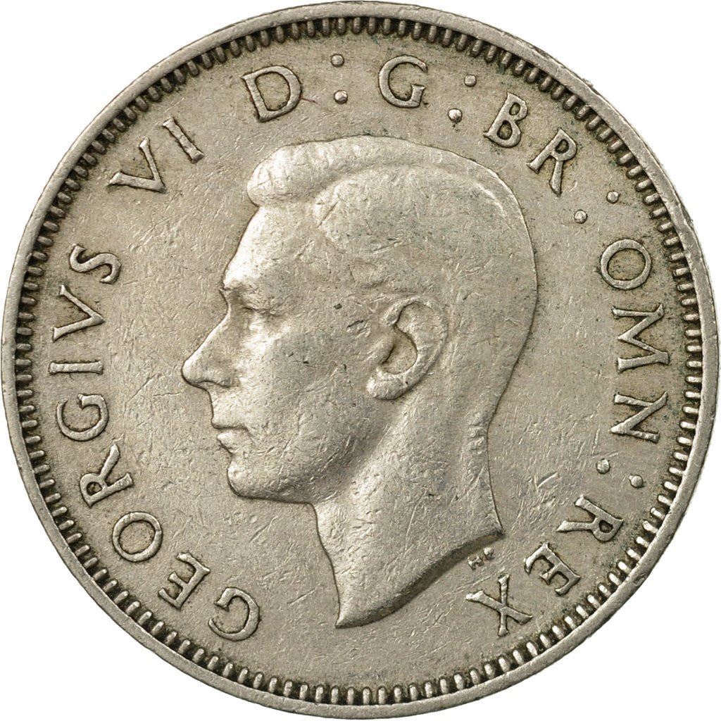 United Kingdom 1 Shilling - George VI Scottish crest | without 'IND:IMP' | Coin KM877 1949 - 1951