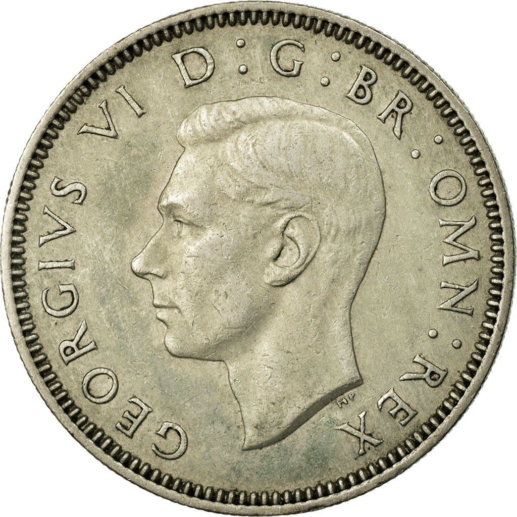 United Kingdom 1 Shilling - George VI Scottish crest | without 'IND:IMP' | Coin KM877 1949 - 1951