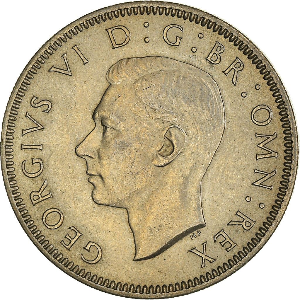 United Kingdom 1 Shilling - George VI Scottish crest | without 'IND:IMP' | Coin KM877 1949 - 1951