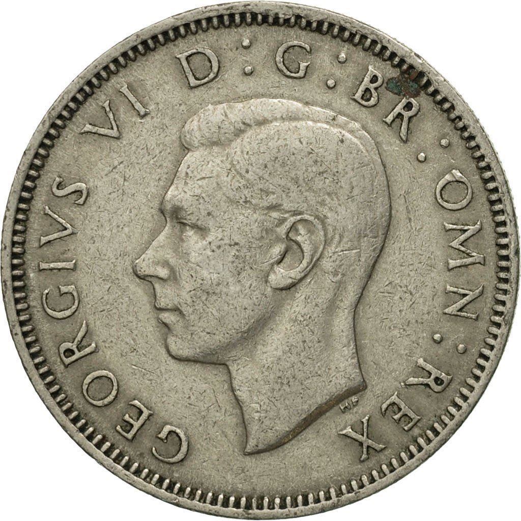 United Kingdom 1 Shilling - George VI Scottish crest | without 'IND:IMP' | Coin KM877 1949 - 1951